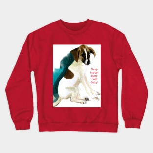 Dog talk Crewneck Sweatshirt